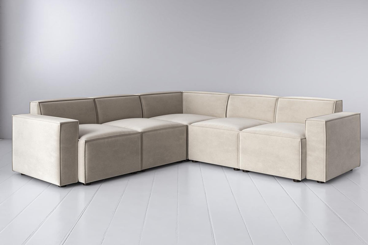 Model 03 Corner Sofa, Chalk