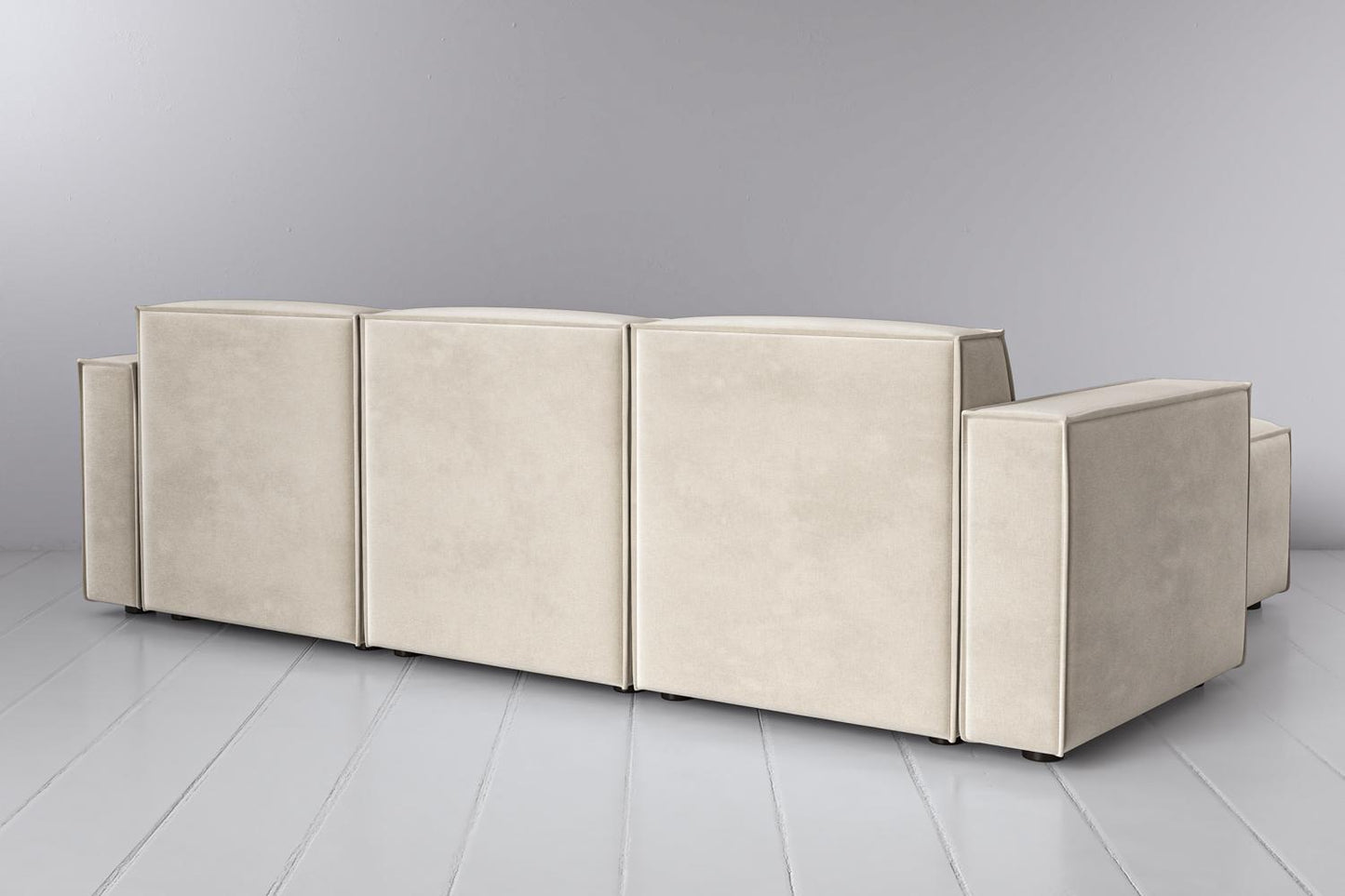 Model 03 3-Seater Right Chaise Sofa, Chalk