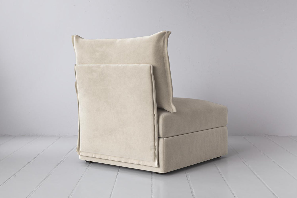 Model 06 Right Arm Module Sofa, Chalk