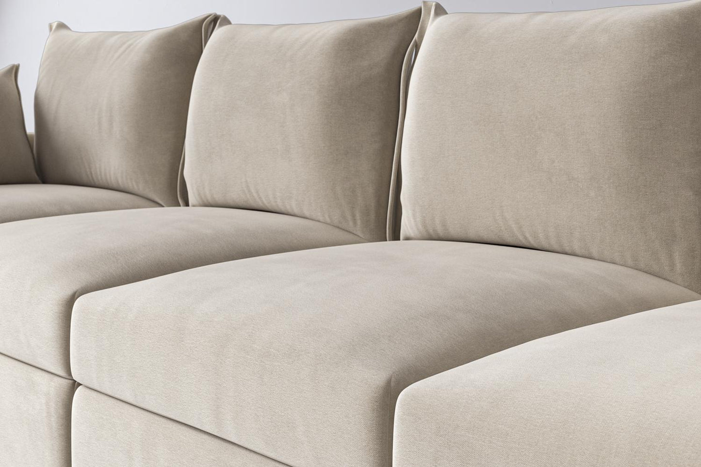 Model 06 Corner Sofa, Chalk