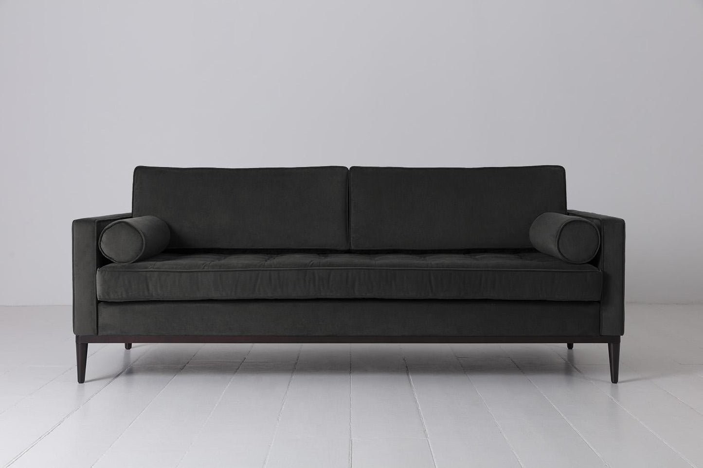 Dreisitzer-Sofa Model 02, Dunkelgrau