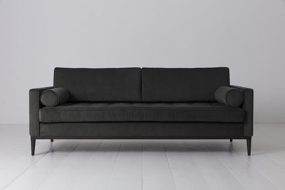 Dreisitzer-Sofa Model 02, Dunkelgrau