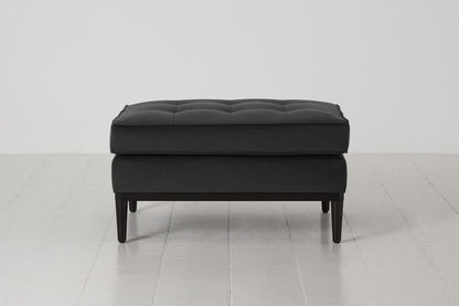 Model 02 Ottoman, Charcoal