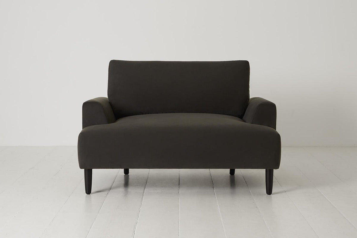 Loveseat Model 05, Dunkelgrau