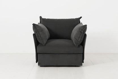 Sessel Model 06, Dunkelgrau