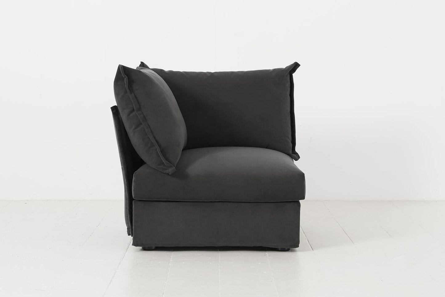 Eckmodul für modulares Sofa Model 06, Dunkelgrau