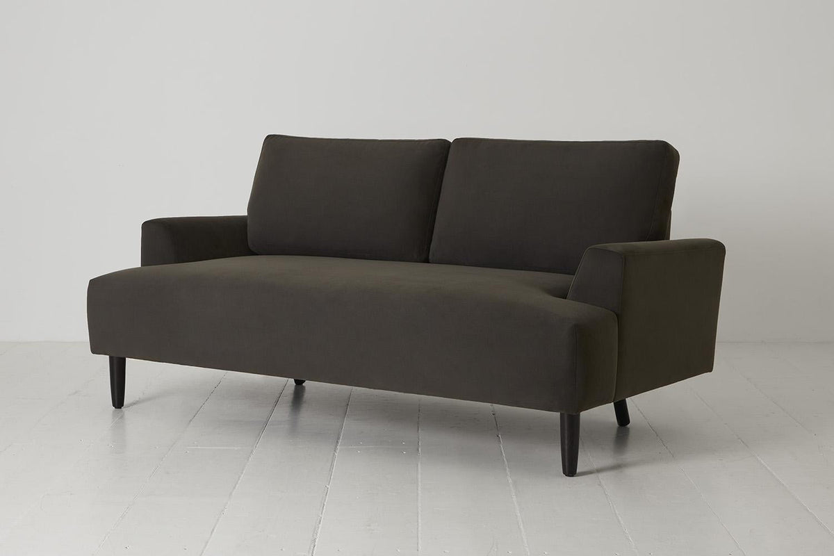 Zweisitzer-Sofa Model 05, Dunkelgrau