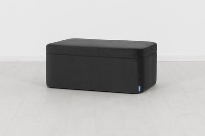 Polsterhocker 02, Dunkelgrau