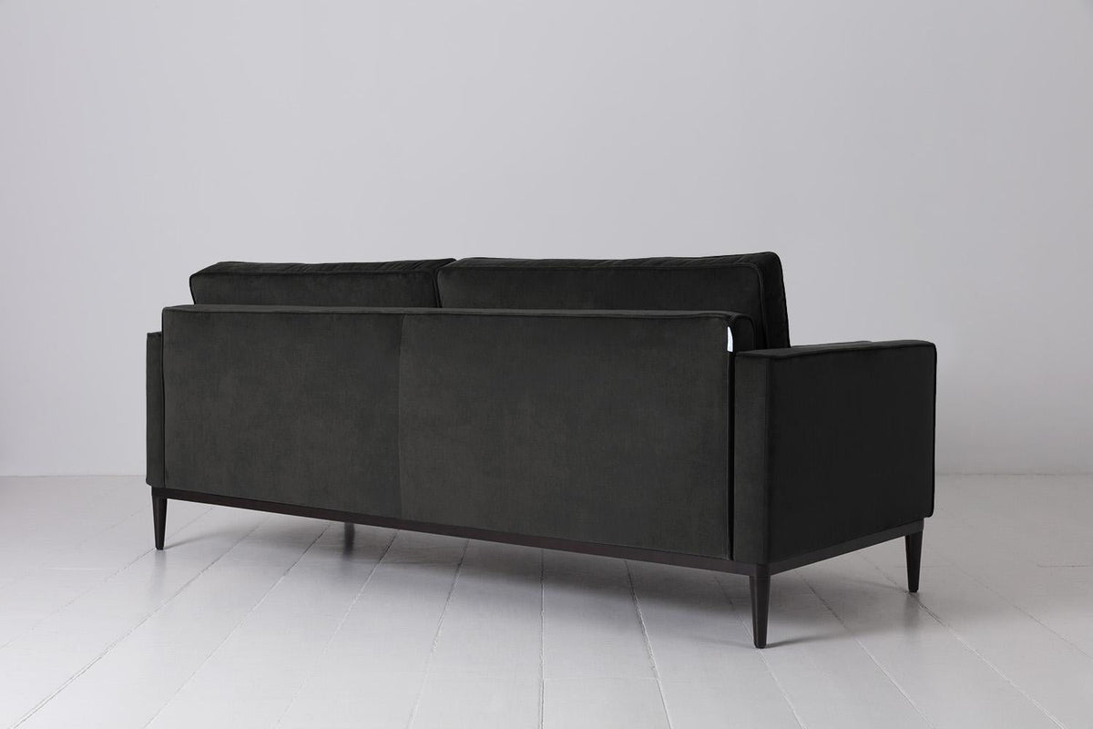 Dreisitzer-Sofa Model 02, Dunkelgrau