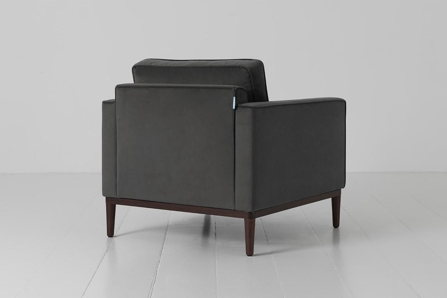 Sessel Model 02, Dunkelgrau