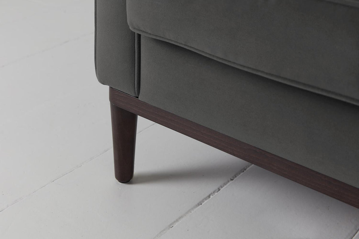 Sessel Model 02, Dunkelgrau
