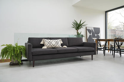 Dreisitzer-Sofa Model 01, Dunkelgrau
