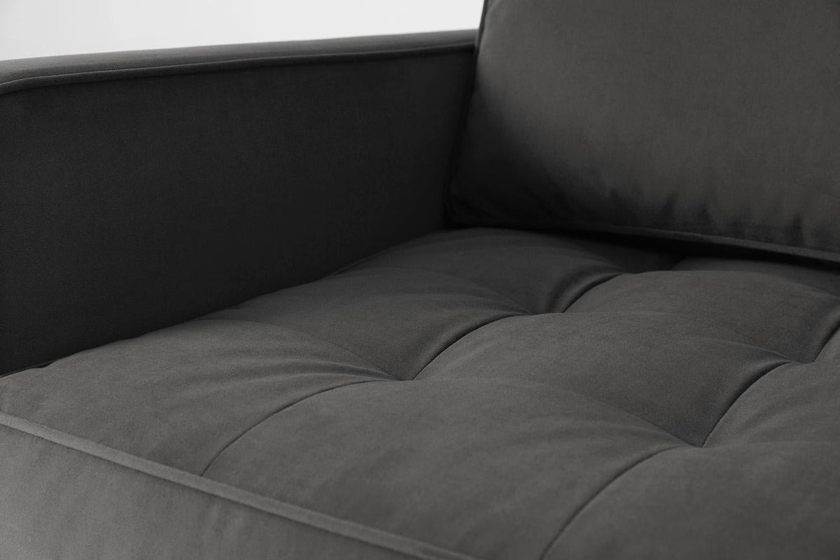 Sessel Model 02, Dunkelgrau