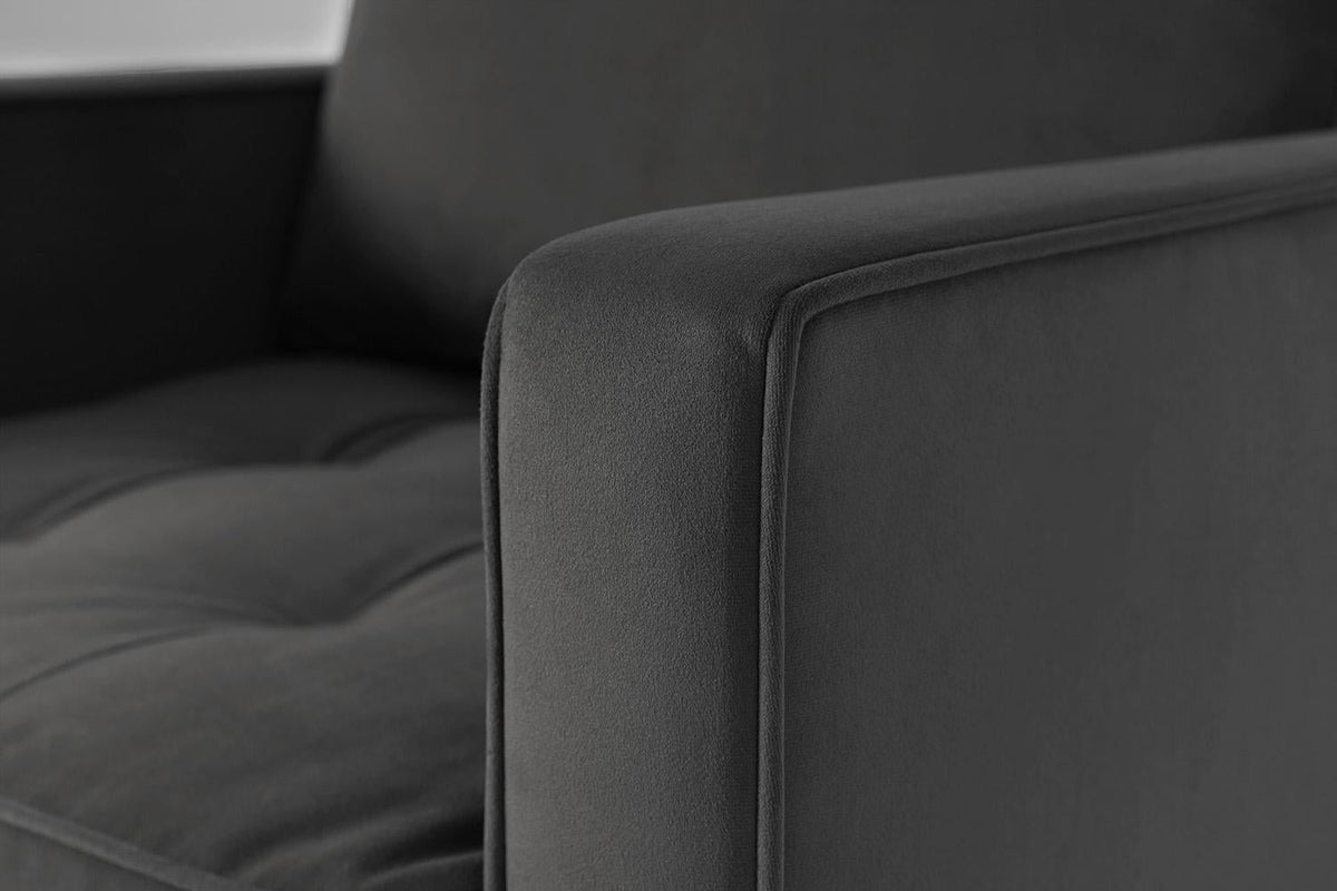 Sessel Model 02, Dunkelgrau