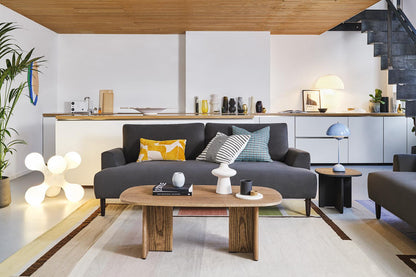 Dreisitzer-Sofa Model 05, Dunkelgrau