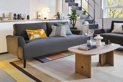 Dreisitzer-Sofa Model 05, Dunkelgrau