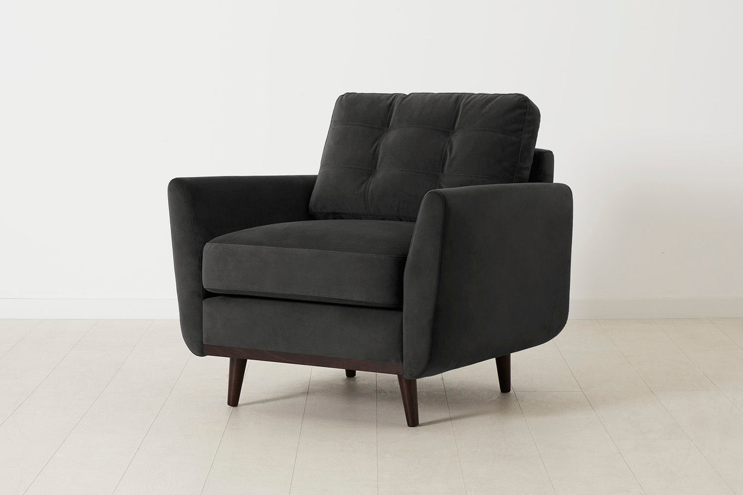 Sessel Model 10, Dunkelgrau