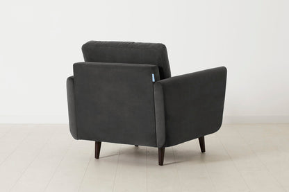 Sessel Model 10, Dunkelgrau