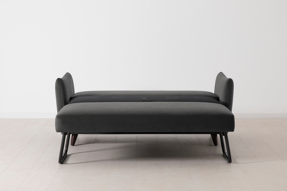 Model 08 Sofa Bed 2.5 Seater, Charcoal