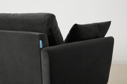 Dreisitzer-Sofa Model 10, Dunkelgrau