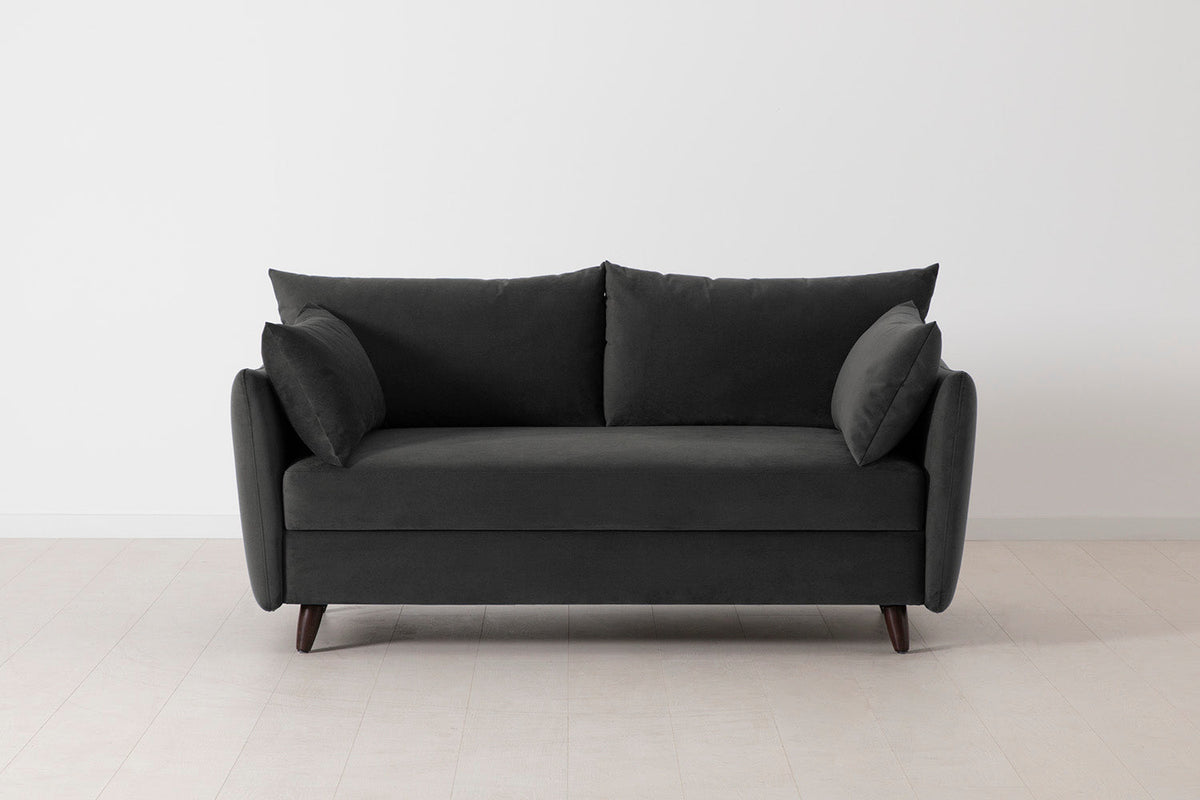 Model 08 Sofa Bed 2.5 Seater, Charcoal