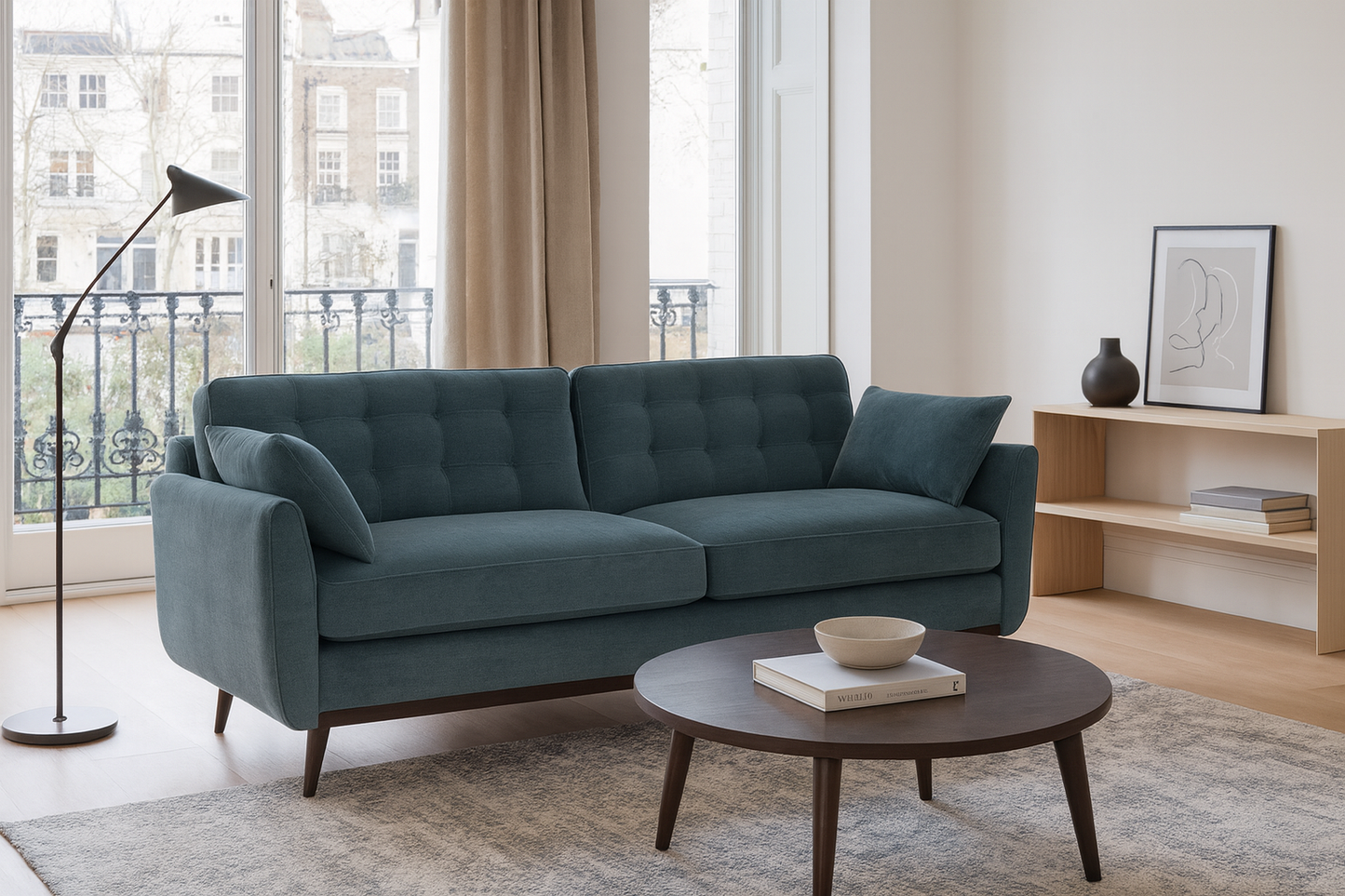 Model 10 3-Seater Sofa, Hydro