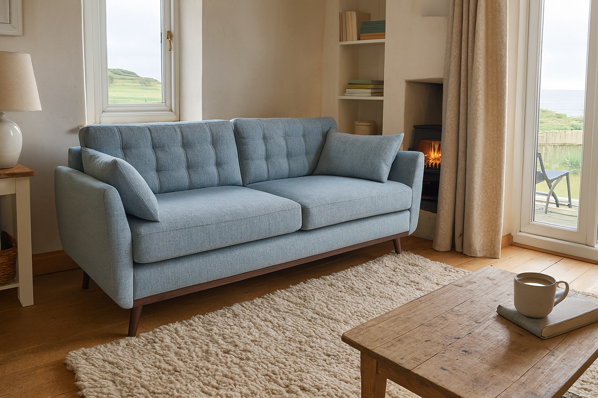 Model 10 2-Seater Sofa, Seaglass