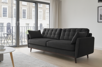 Model 10 2-Seater Sofa, Charcoal
