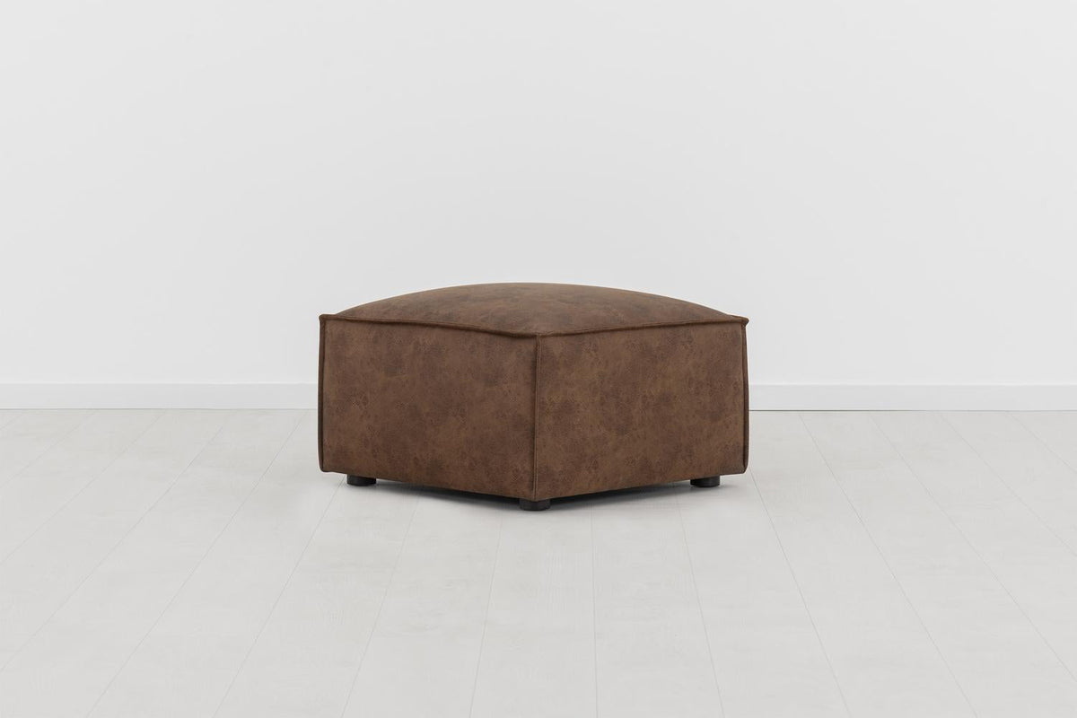 Model 03 Ottoman, Chestnut
