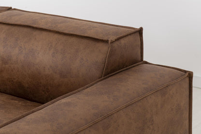 Model 03 Corner Sofa, Chestnut