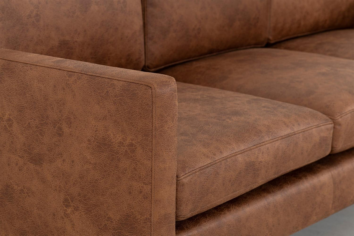 Zweisitzer-Ecksofa Model 01 mit Ecke rechts