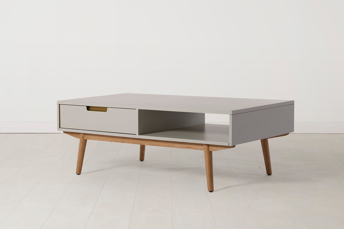 Coffee Table 01, Grey / One drawer