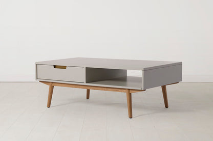 Coffee Table 01, Grey / One drawer