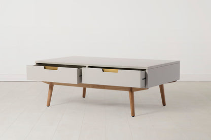 Coffee Table 01, Grey / Four drawers