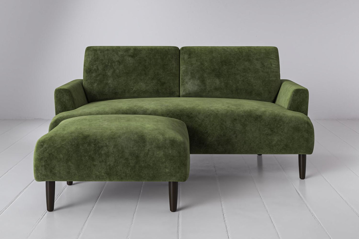 Zweisitzer-Sofa Model 05 mit Chaiselongue links