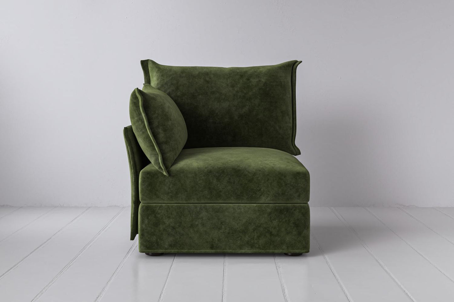 Model 06 Left Arm Module Sofa, Conifer