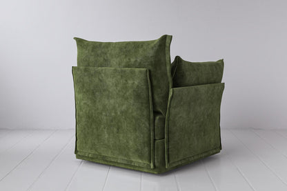 Model 06 Left Arm Module Sofa, Conifer