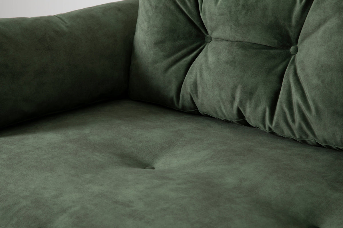 Model 04 Sofa Bed 3 Seater, Conifer