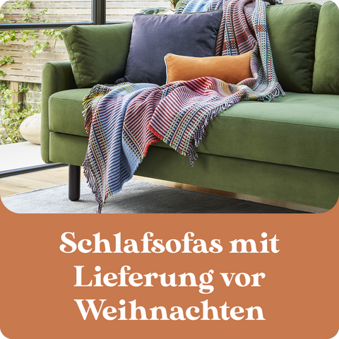 Schlafsofas mit Lieferung vor Weihnachten