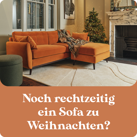 Noch rechtzeitig ein Sofa zu Weihnachten?