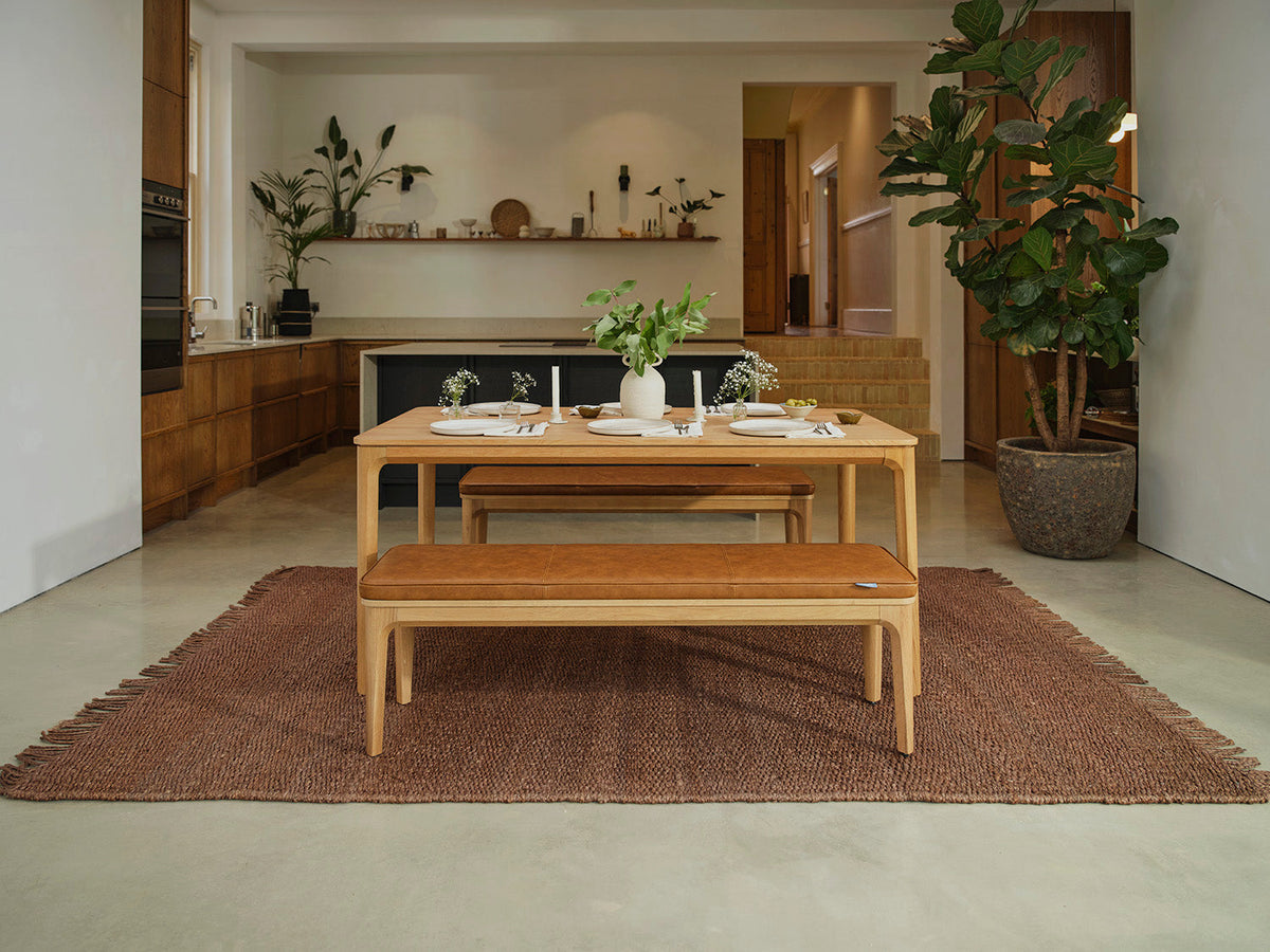 Dining Bench 01, Oak / Maple
