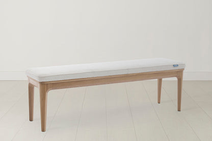 Dining Bench 01, Oak / Ivory