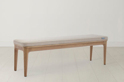 Esszimmerbank 01, Eiche / Hellbeige
