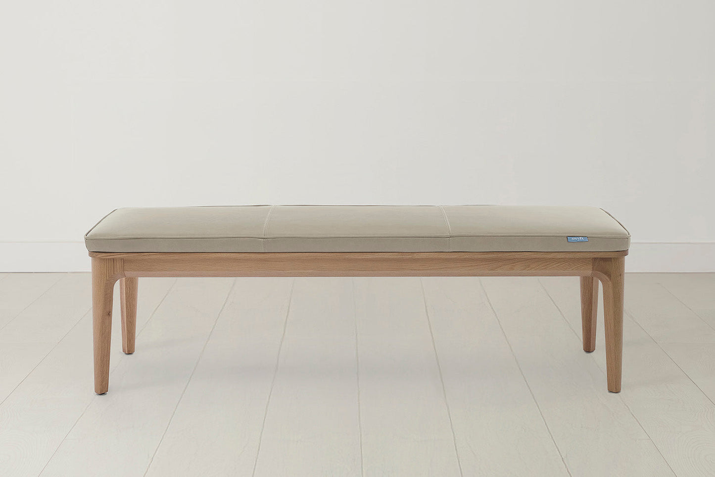 Dining Bench 01, Oak / Oyster