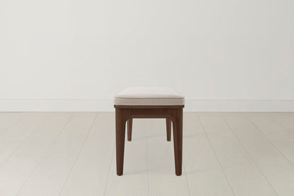 Dining Bench 01, Walnut / Oatmeal