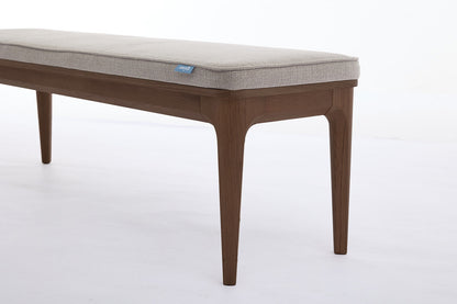 Dining Bench 01, Walnut / Shadow