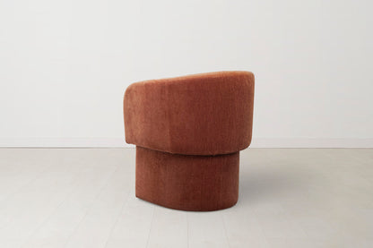 Sessel 06, Rostrot 