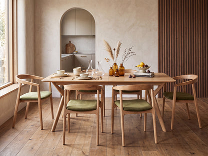 Dining Table 04 Extending Dining Table, Oak