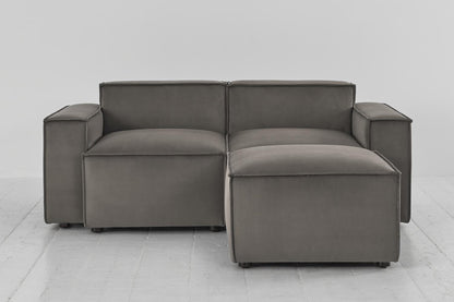 Model 03 2-Seater Right Chaise Sofa, Elephant
