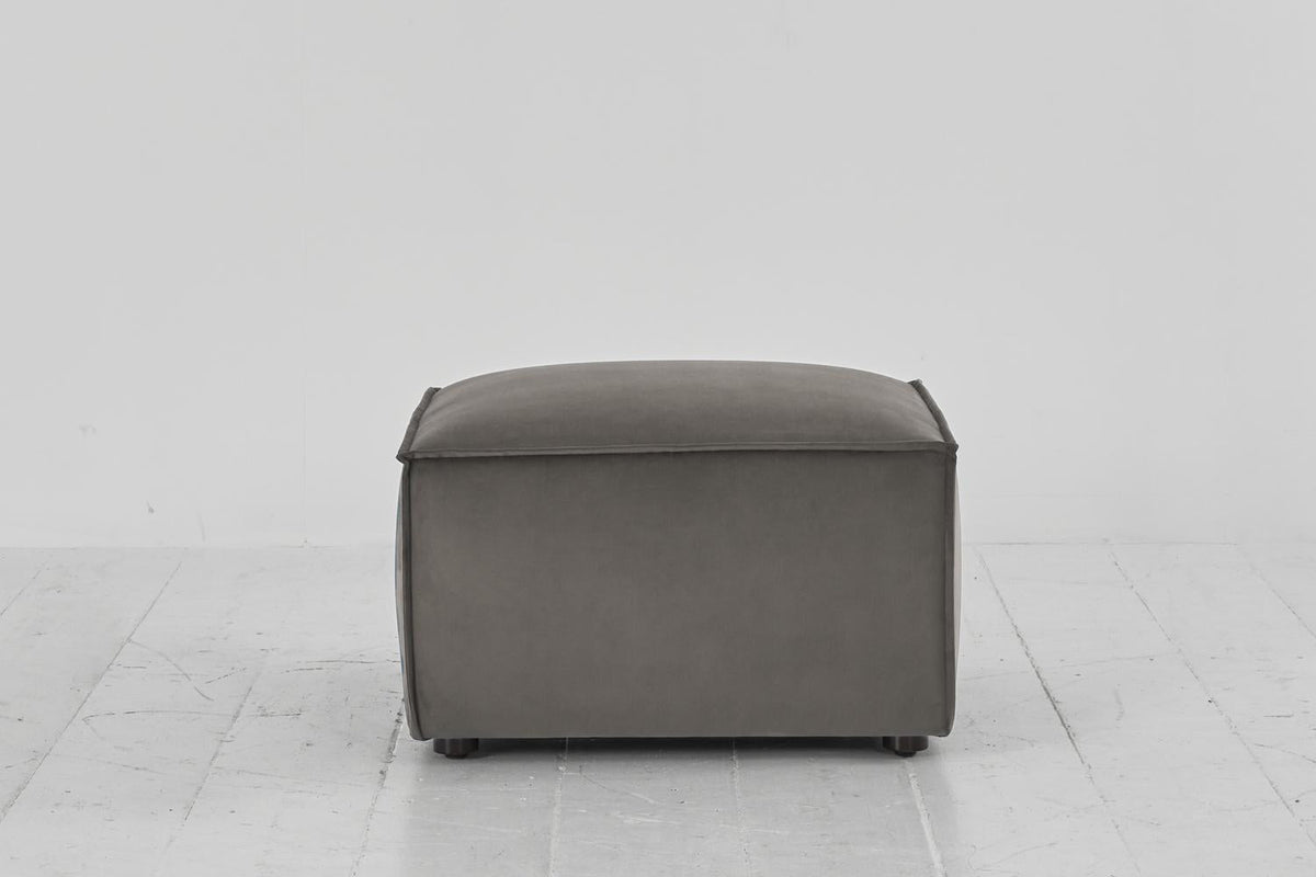 Polsterhocker Model 03, Elefantengrau